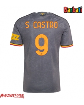 AS Roma Santiago Castro #9 Tricou Fotbal Replică 2026-27 Barbati Treilea AS Roma Santiago Castro #9 Tricou Fotbal Replică 2026-27 Barbati Treilea